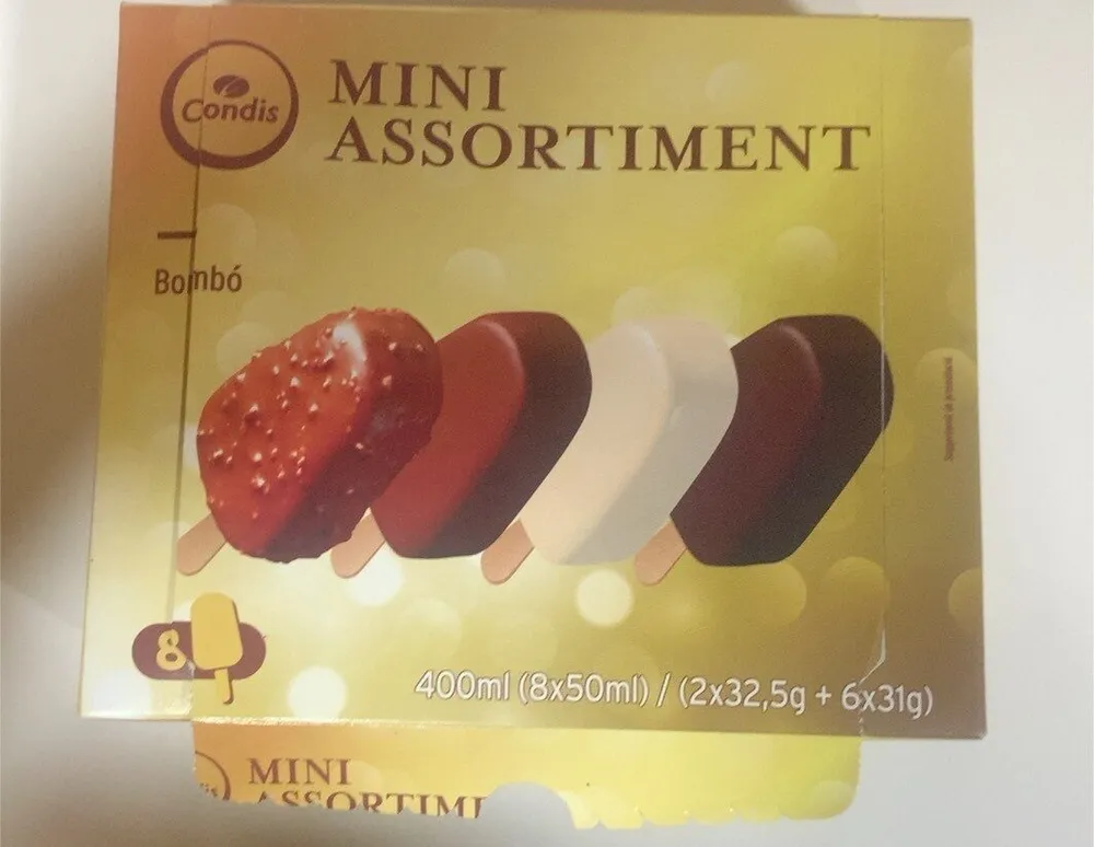 Mini assortiment gelats