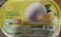 Sorbet amb llimona