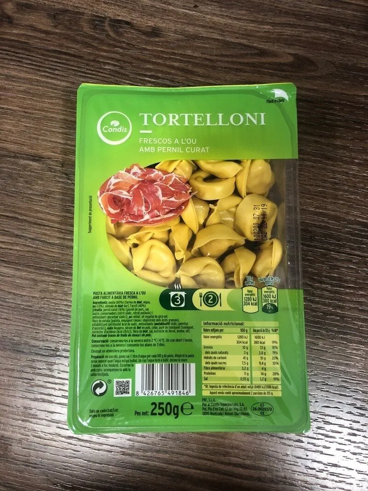 Tortelloni de Jamón