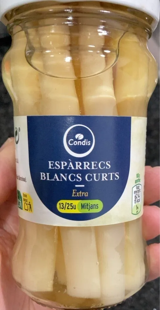 Esparrecs blancs curts