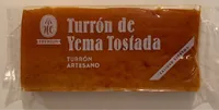 Turrón de yema tostada