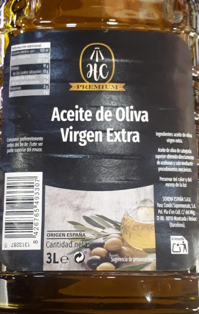 Aceite de oliva virgen extra