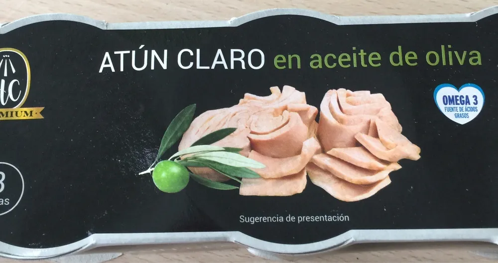 Atun clari en aceite de oliva