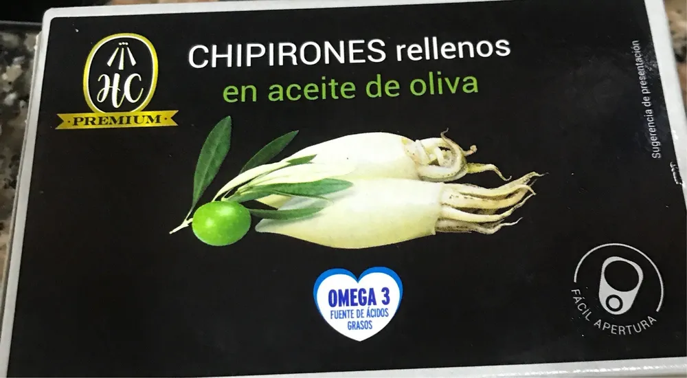 Chipirones rellenos