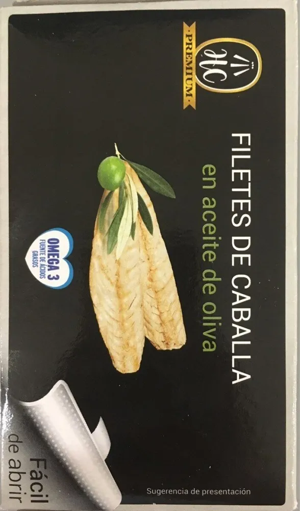 Filetes de caballa
