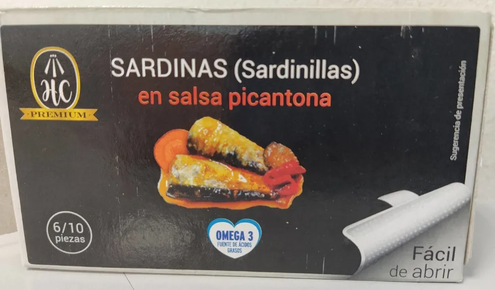 SARDINAS (Sardinillas) en salsa picantona