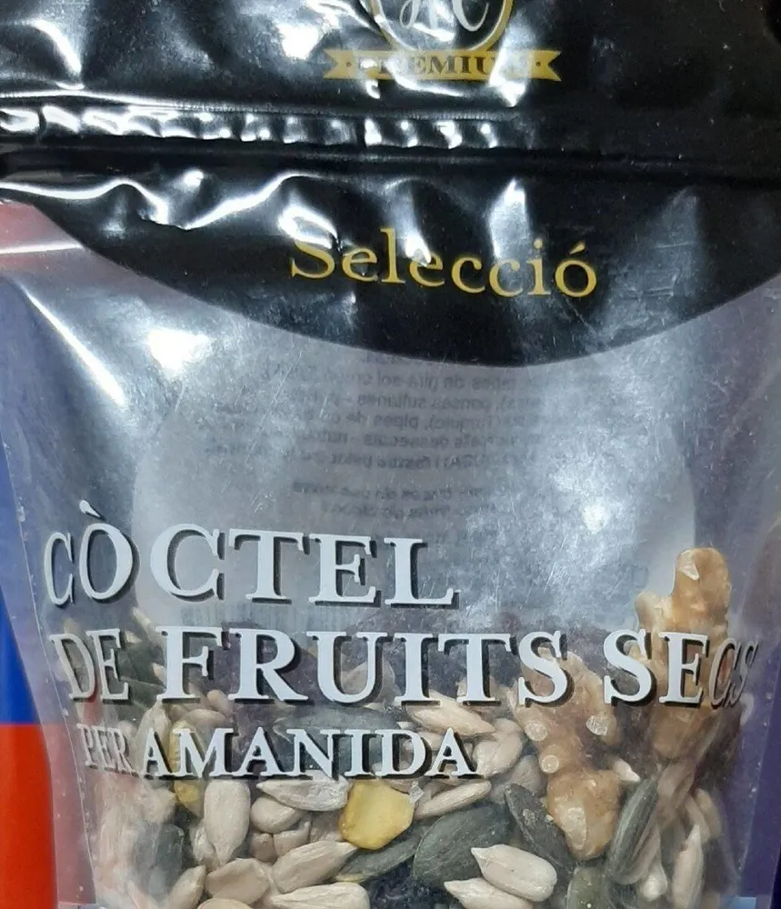 Coctel de fruits secs per amanida