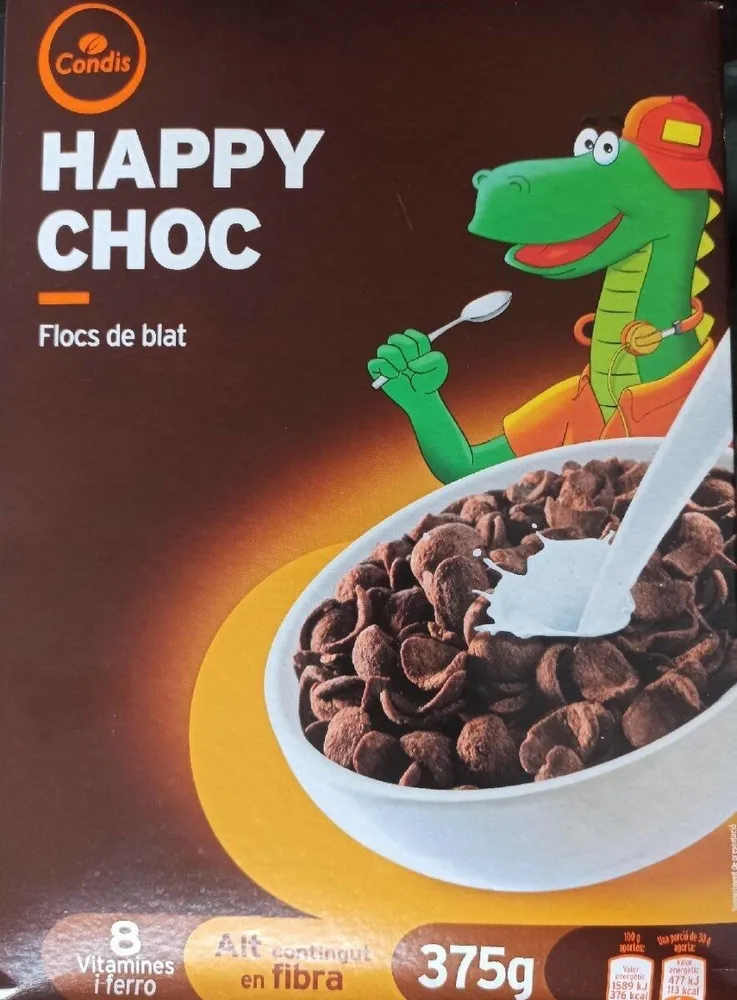 Happy choc Flocs de blat