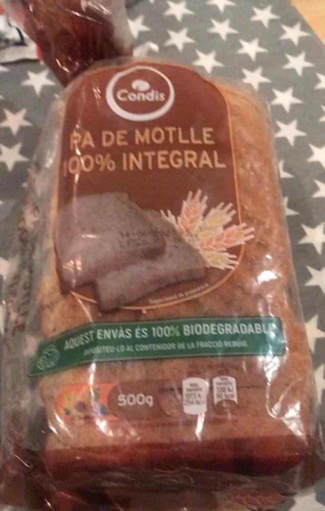Pa de motlle 100% integral