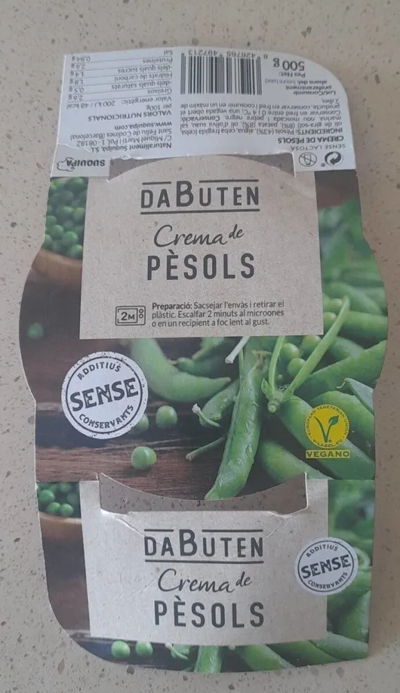Crema de pèsols