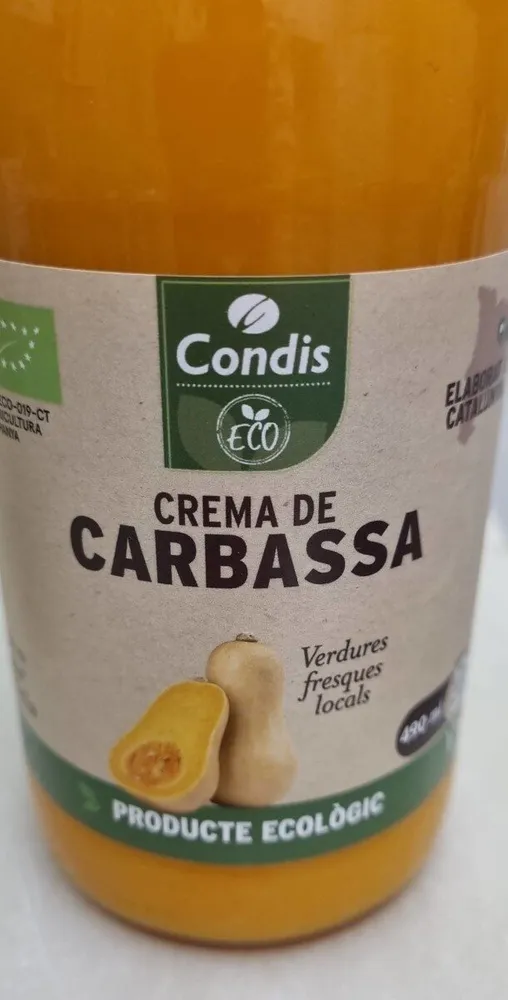 Crema de carbassa