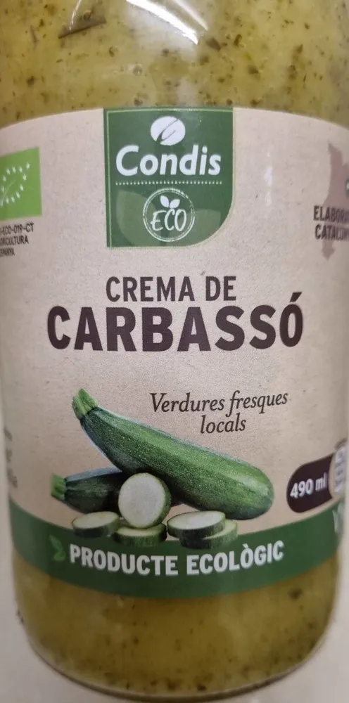 Crema de carbasso