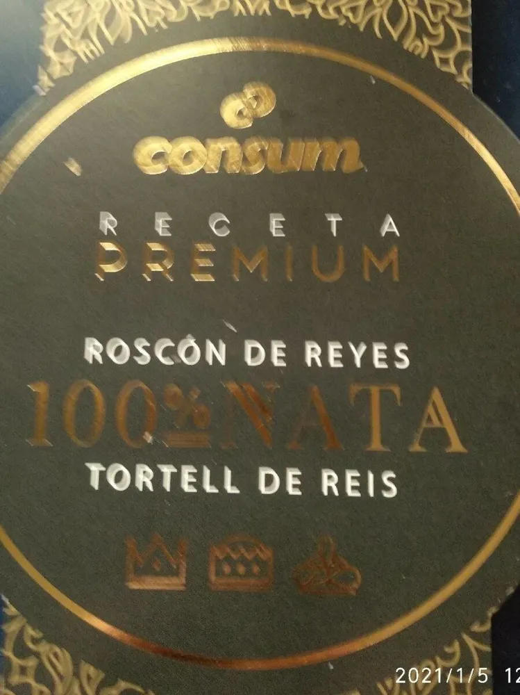 Roscón de reyes premium
