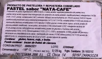 Pastel sabor Nata-Cafe