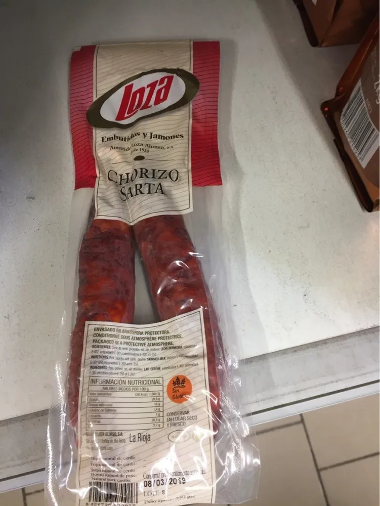 Chorizo sarta