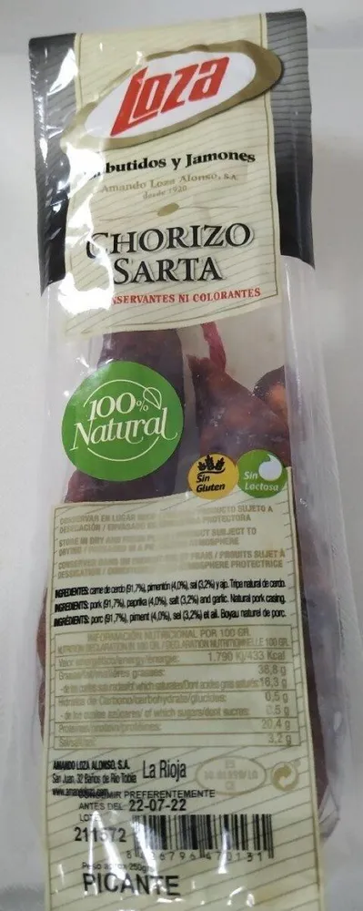 Chorizo Sarta