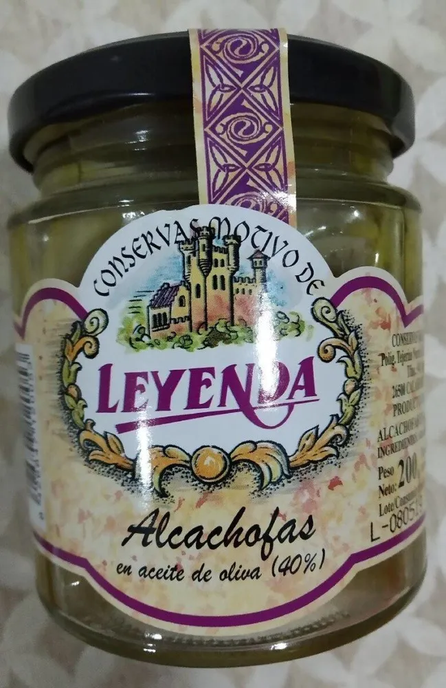 Alcachofas en aceite de oliva