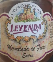 Mermelada fresca extra leyenda