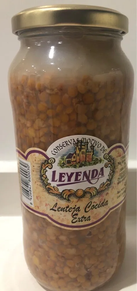 Lenteja cocida extra