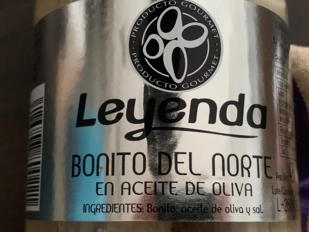 Bonito del norte Leyenda