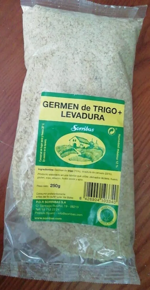 Germen de trigo +levadura