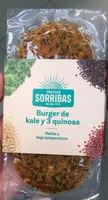 Burger kale y 3 quinoas