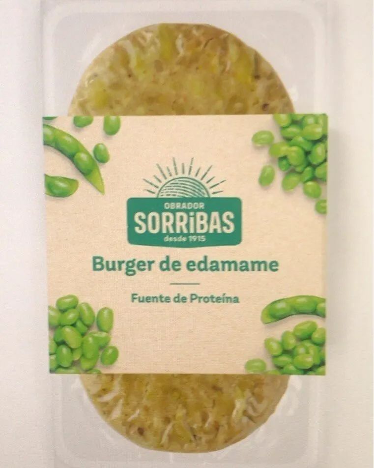 Hamburguesa de Edamame