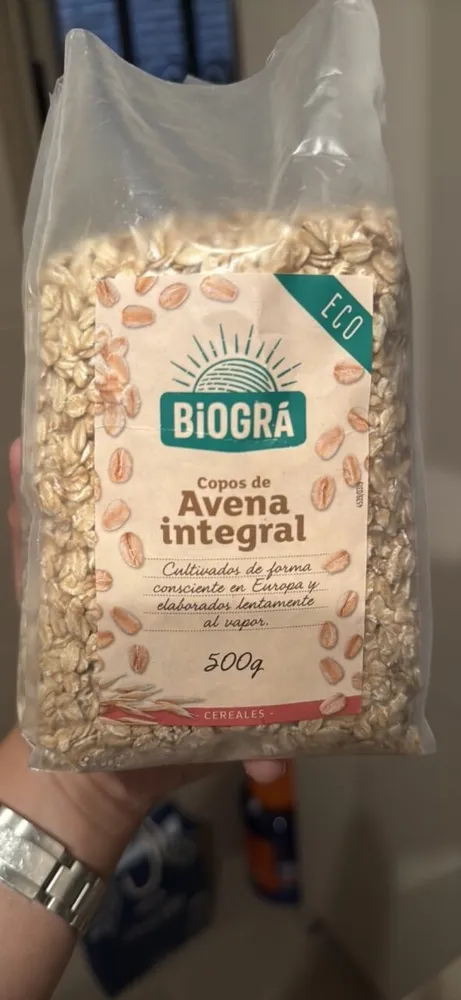 Copos de avena integral