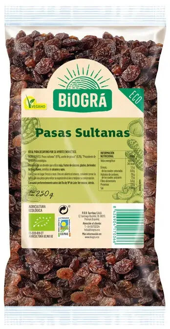 Pasas sultanas