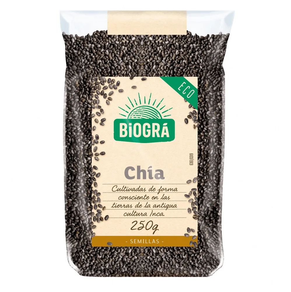 Semillas Chia 250GR. Biogra