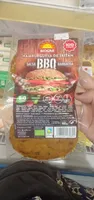 Hamburguesa de Seitán con salsa Barbacoa