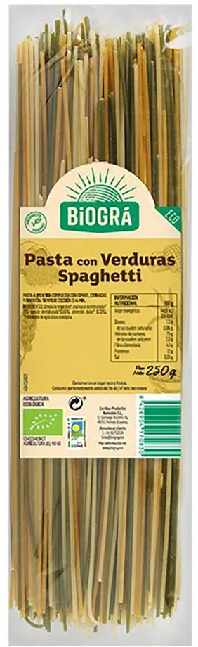 Pasta con verduras