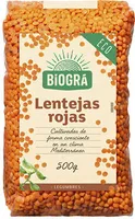 Lentejas rojas peladas