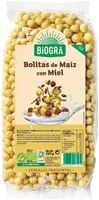 Bolitas de maíz con miel