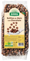 Bolitas de maiz con chocolate