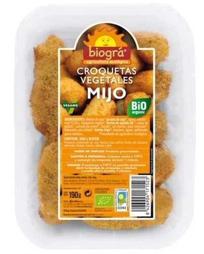 Croquetas Vegetales Mijo