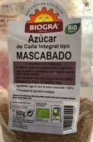Azucar de caña integral MASCABADO