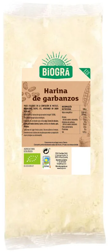 Harina de garbanzos