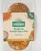 Hamburguesa De Lentejas Rojas Con Chia