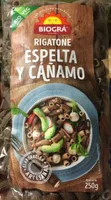 Rigatone espelta y cañamo