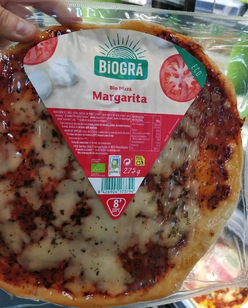 Bio pizza Margarita