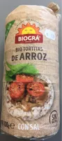 Bio tortitas de arroz con sal