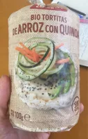 Biotortitas de arroz con quinoa