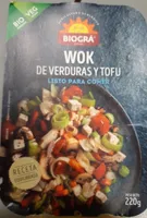 Wok de verduras y tofu