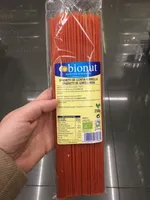 spaghetti lenteja roja