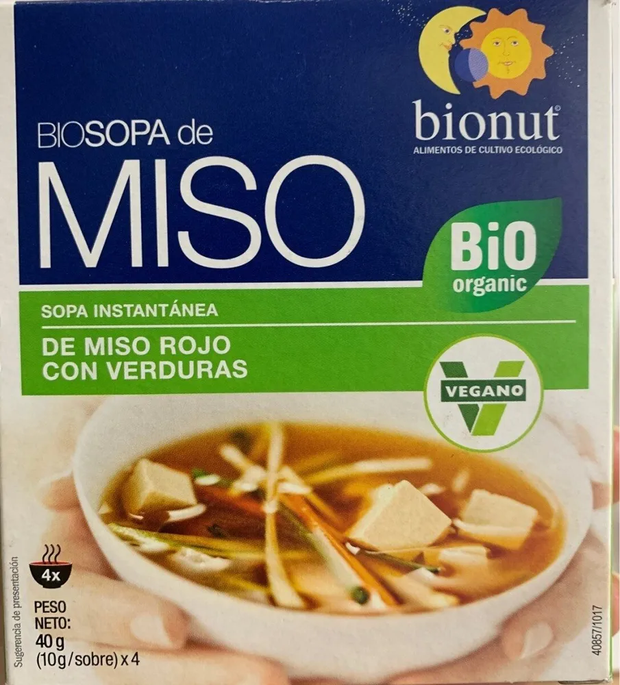 Biosopa de miso