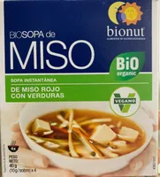 Biosopa de miso