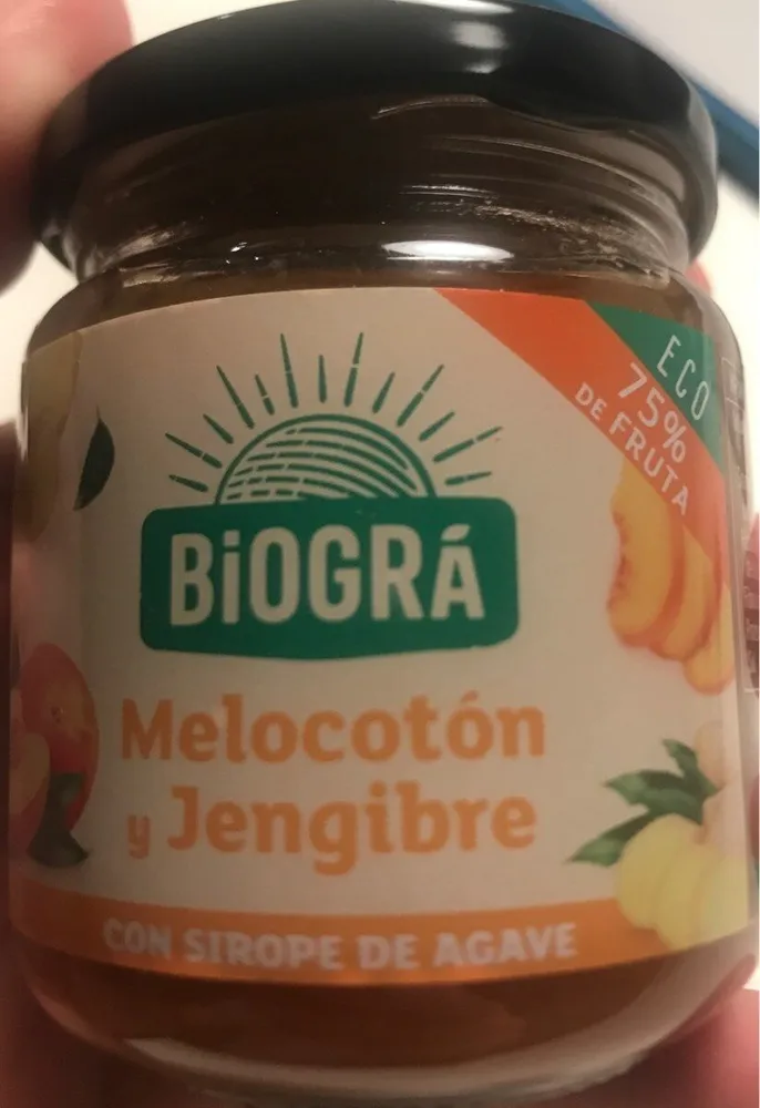 Mermelada de Melocoton y Jengibre