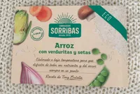 Arroz con verduritas y setas