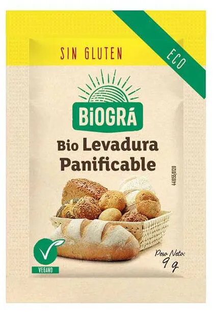 Bio levadura panificable